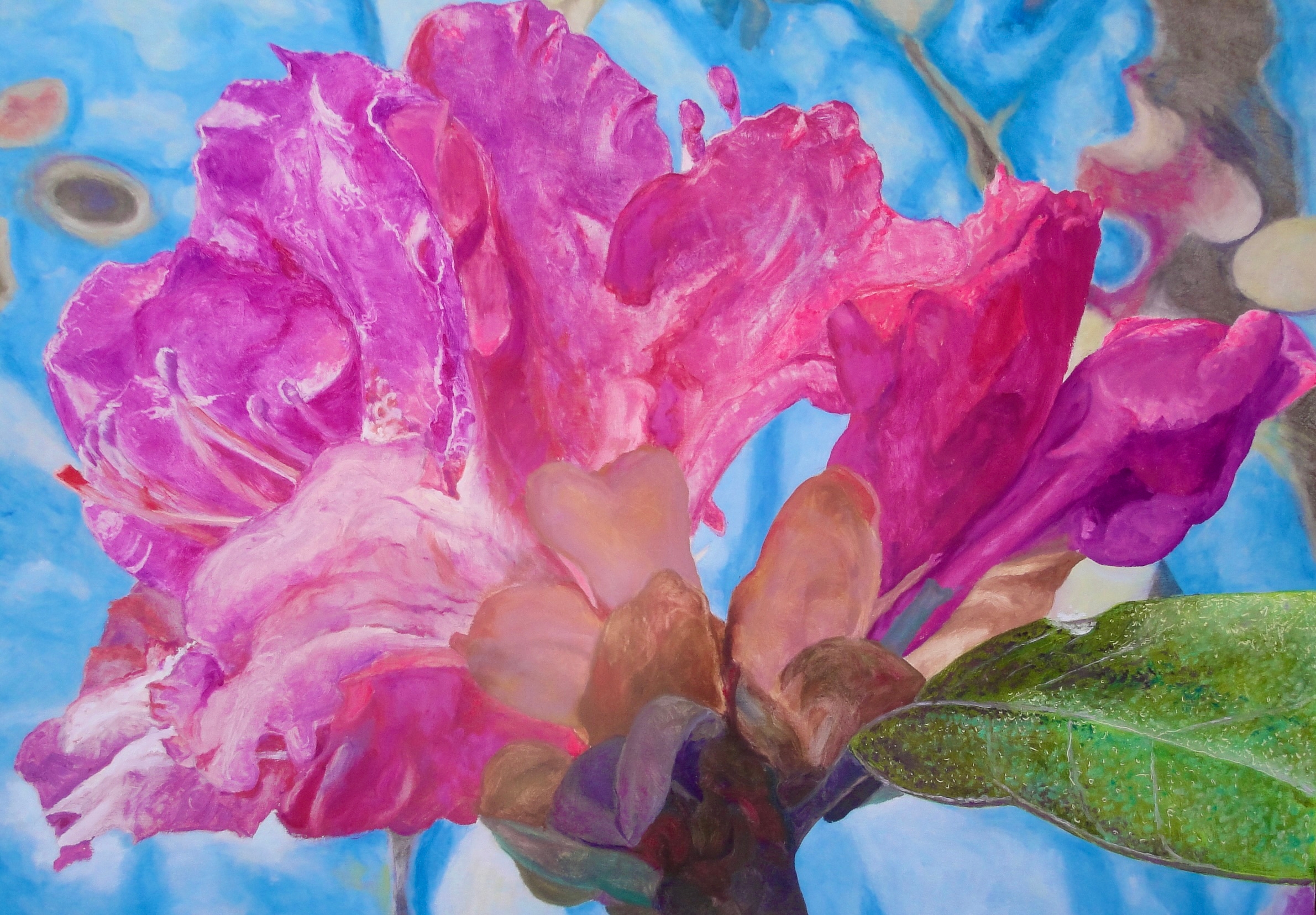 Donald Shambroom's painting from the Collection called Blossom depicting a Daylily